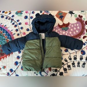 Gap boys winter jacket, 12-18 months
